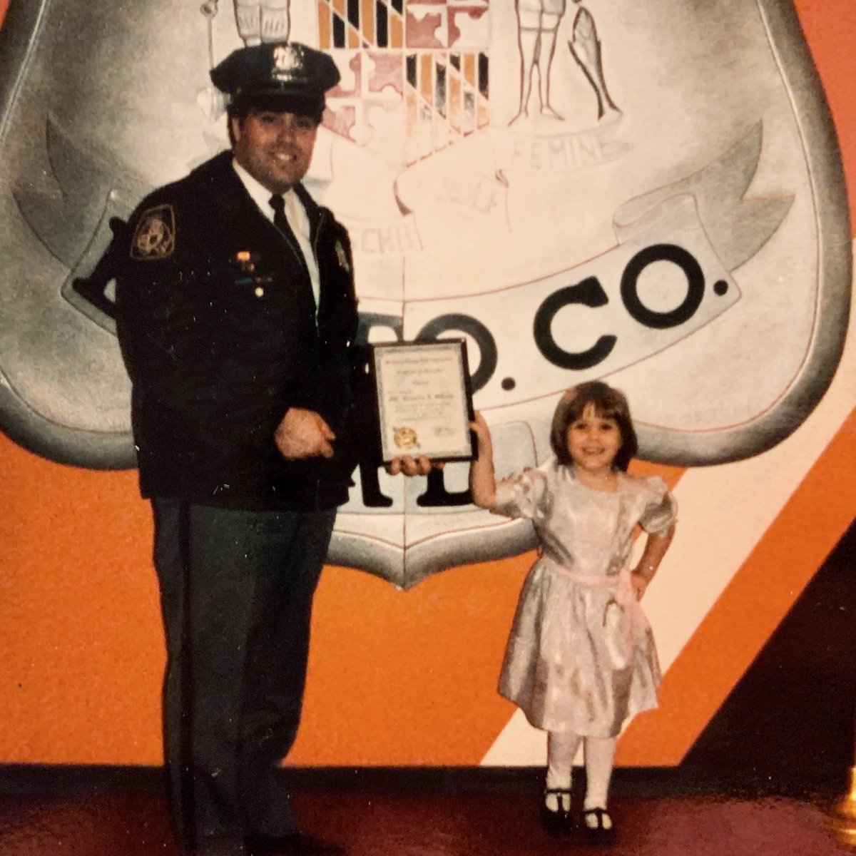 Major Andrea Bylen was among the 34 #BCoPD members promoted Thursday evening. Her father, now retired from the Department, pinned the Major’s badge during last night’s ceremony. Congratulations to all our members. Link to ceremony: ow.ly/hs2150Y5YVS