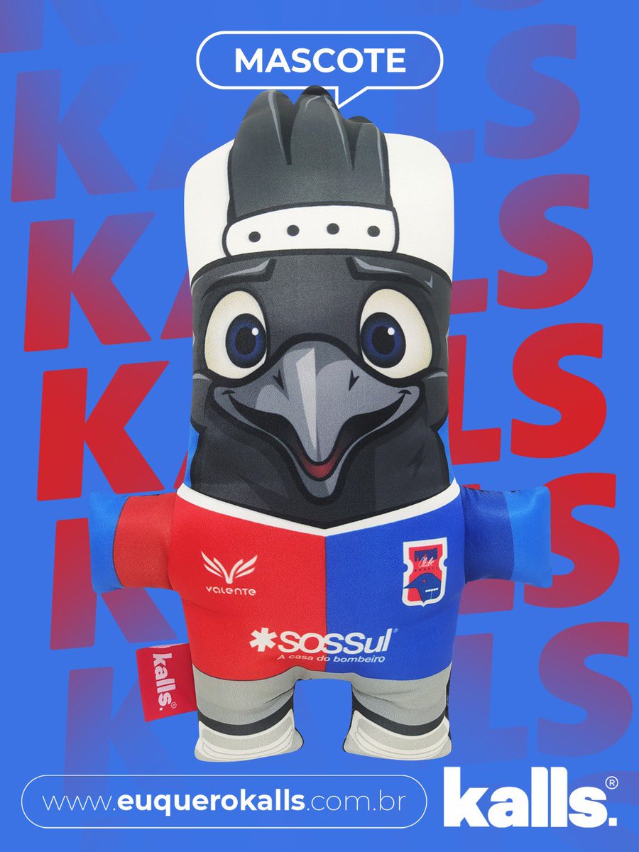 O seu mascote, em formato Kallsinho.