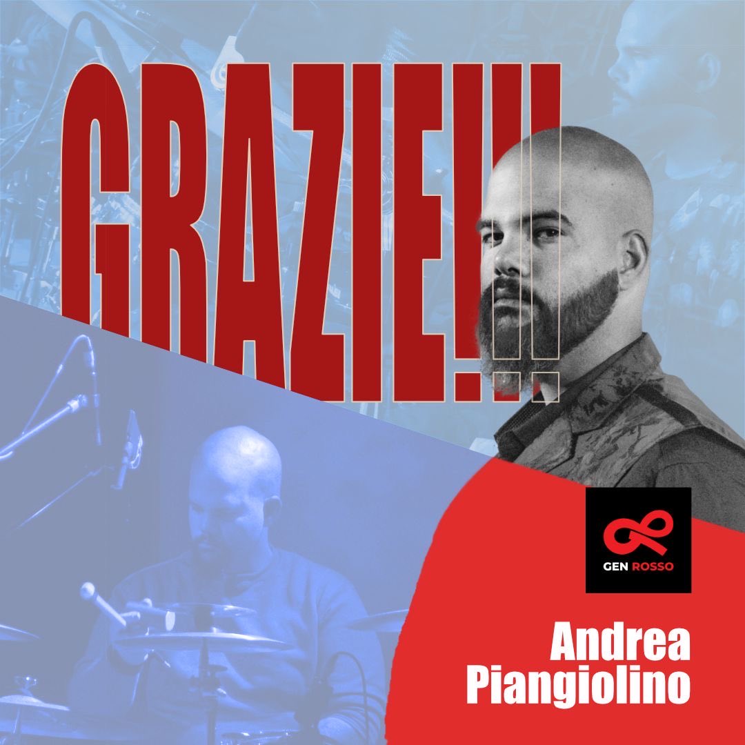 Andrea... Grazie di cuore per il groove, l’energia e il tempo condiviso insieme 🥁

Ogni prova e ogni palco con te hanno lasciato il segno.
Non è un saluto definitivo, ma un arrivederci pronti a far vibrare di nuovo tutto.
A presto 😉