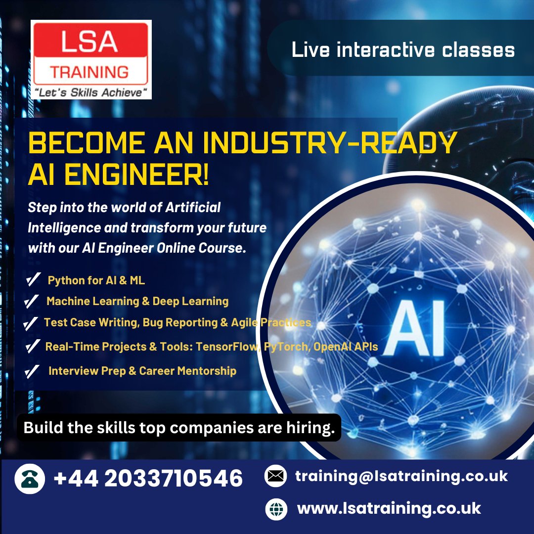 LSA TRAINING tweet media