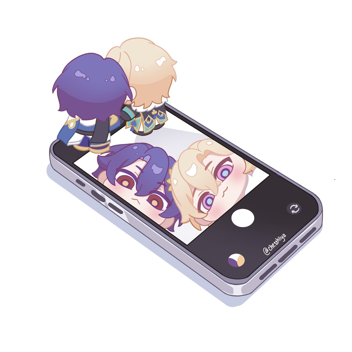 chesshiya's tweet image. Doctor, we’re tiny! #ratiorine