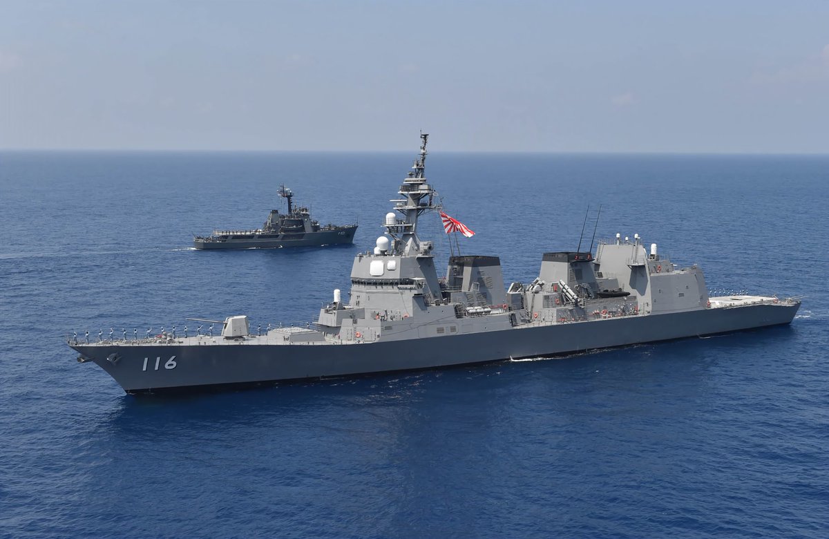 BBG17_JDSSURUGA's tweet photo. あきづき型、歴代海自汎用護衛艦の中でも屈指のイケてる艦影だと思う https://t.co/TfdIx3AlXp