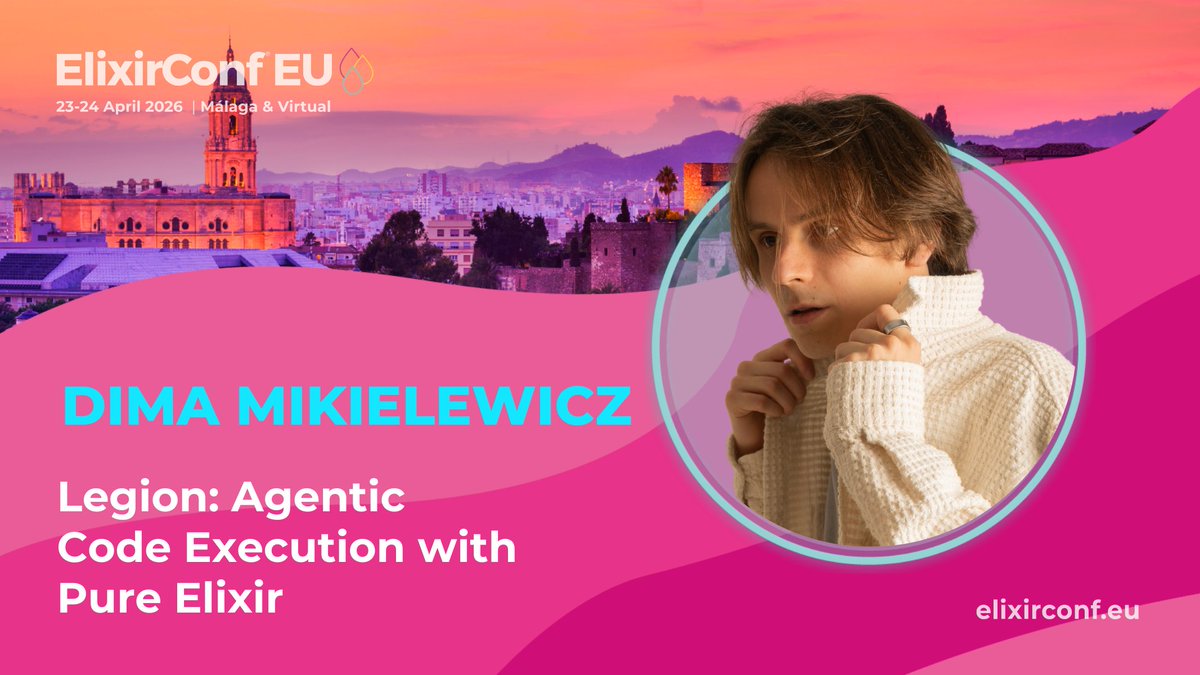 ElixirConf Europe tweet media