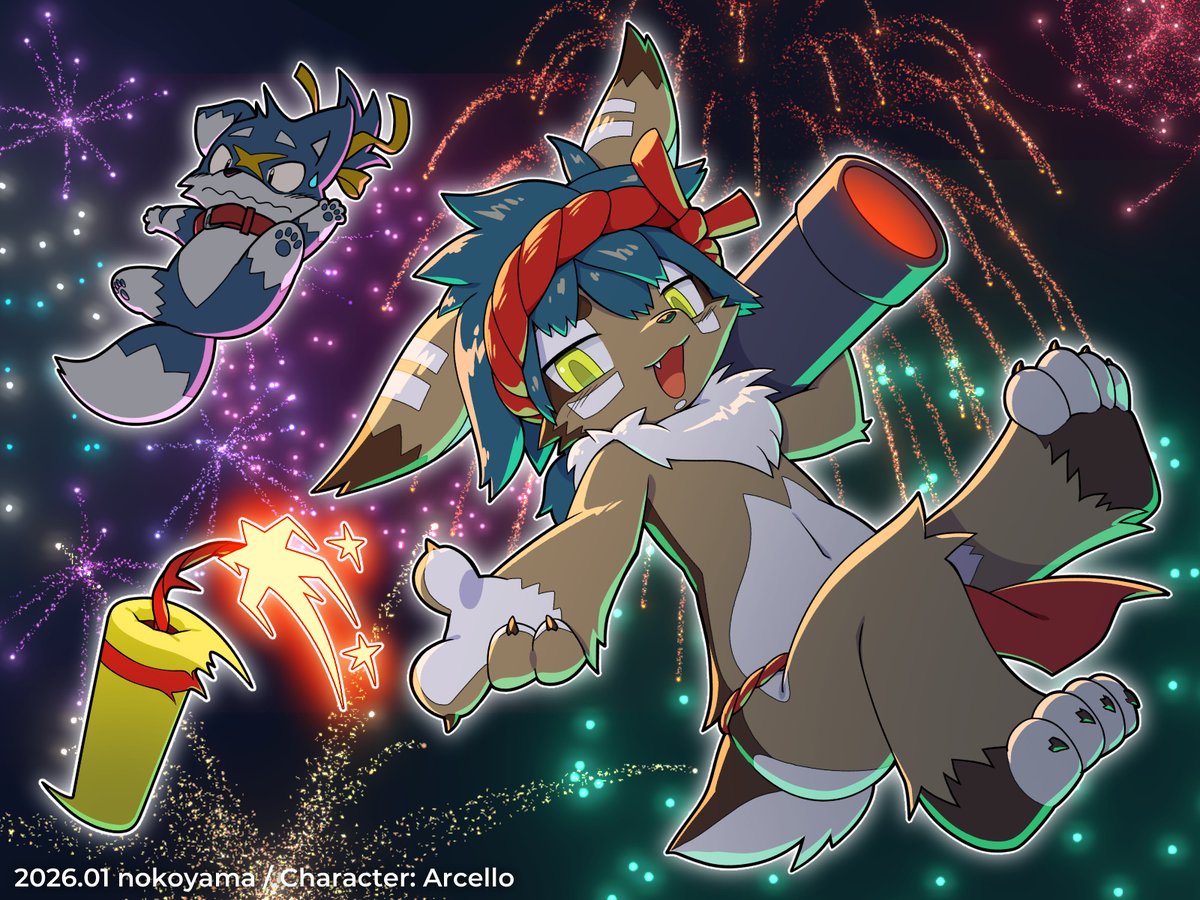 改めまして、プロダクション体育館のアルセロくんとノクスくんに、リスパークの案件配信をしていただきました！
こちらは折角なのでと描いたFAなのですが、ありがたいことにサムネイルにも使用していただきました🙏
#体育館FA