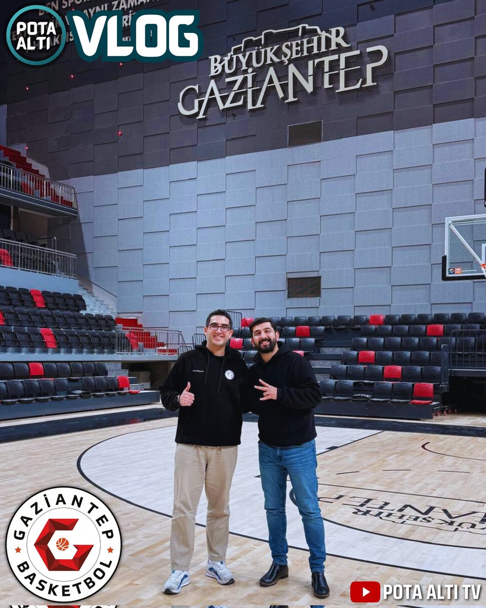 PotaAltiTV's tweet photo. 🆕 Pota Altı - Gaziantep Vlog, YouTube kanalımızda YAYINDA (Gaziantep Basketbol 81-71 Konya BBSK) 🎥

📎 https://t.co/Xe7RI1Rxg4

Gaziantep'te 3 gün boyunca harika zaman geçirdik ve şahane ağırlandık. Gaziantep Basketbol Ailesi'ne ve bizimle ilgilenen Takım Menajeri Öner Duruk hocamıza bu güzel misafirperverlikleri için çok teşekkür ederiz 🙏