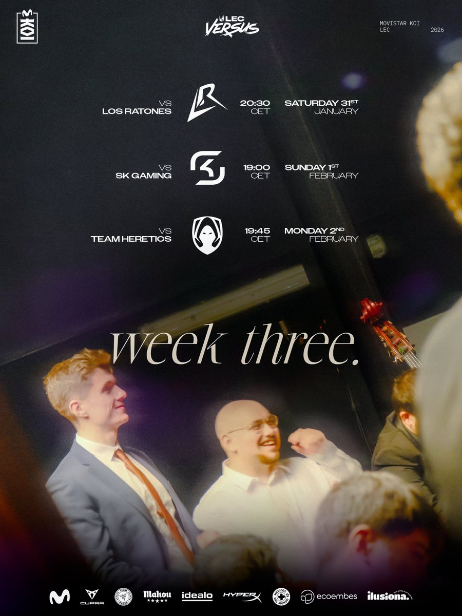 Movistar KOI League of Legends tweet media