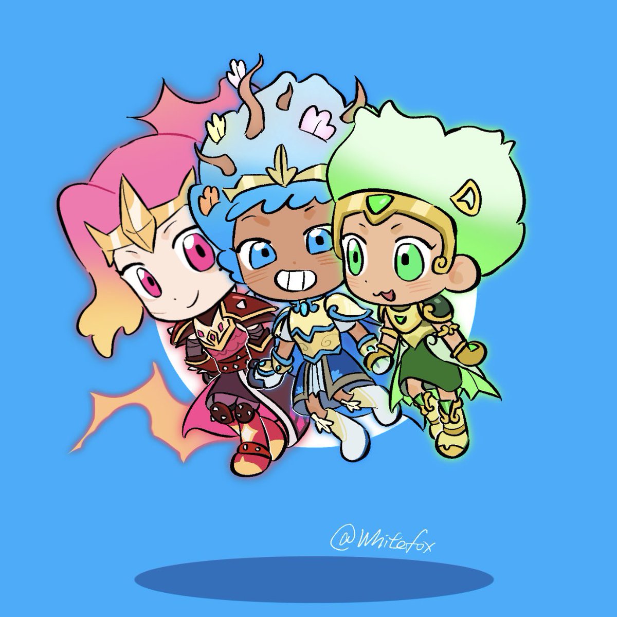 五颜六色的水果糖
#amphibia