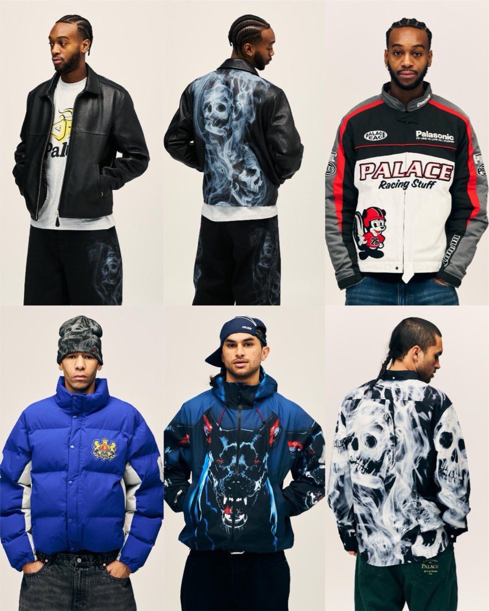 PALACE SKATEBOARDS “SPRING 26” LOOKBOOKとWeek1 立ち上げ日程が公式