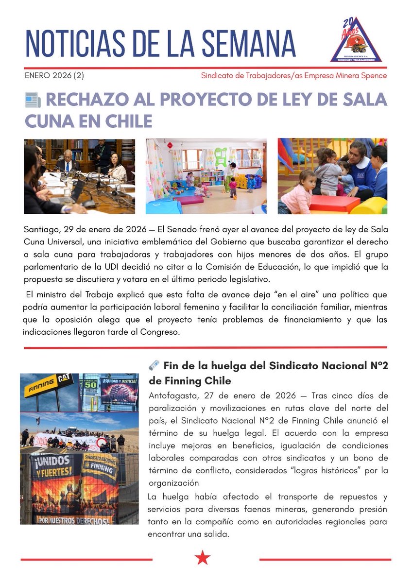 Sindicato Spence (@sind_spence) on Twitter photo 