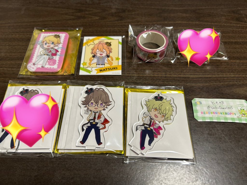 うたプリ 翔 ワンダーランド チェキ 缶バッジ パスポートカード 特典