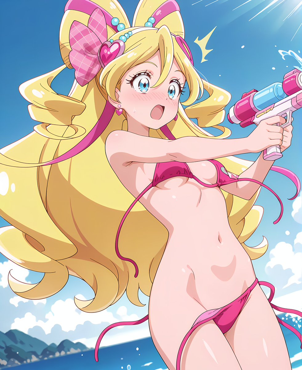 ちょっ・・・💦
#キュアアイドル
#キミとアイドルプリキュア
SFW Illustration. No nudity or suggestive intent