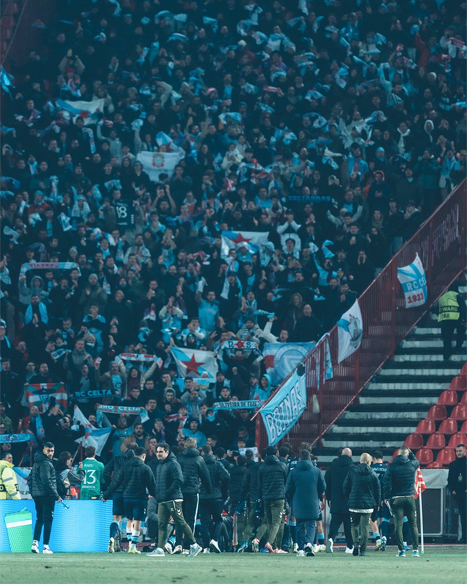 Nunca importou onde foramos xogar. Xamais camiñamos sós. 

GRAZAS, celtismo 🩵

Próxima estación: Salónica.