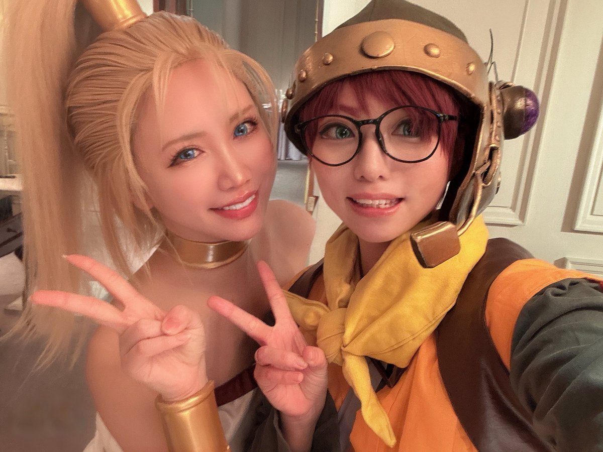 apple_e_m's tweet image. クロノ・トリガーチーム、
本当にみんなクオリティ高すぎて💦
足引っ張ってて申し訳ない😭
でもみんな優しくて温かい方々で
感謝しかありません💦
ありがとうございました(♡ˊ艸ˋ♡)

あとまた🐸を被ったゆうかさんと
ツーショ撮るの忘れてるというw
何回目やコレw😅