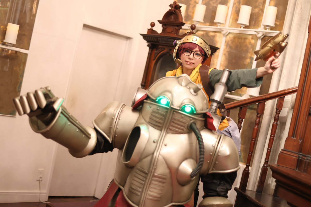 apple_e_m's tweet image. クロノ・トリガーチーム、
本当にみんなクオリティ高すぎて💦
足引っ張ってて申し訳ない😭
でもみんな優しくて温かい方々で
感謝しかありません💦
ありがとうございました(♡ˊ艸ˋ♡)

あとまた🐸を被ったゆうかさんと
ツーショ撮るの忘れてるというw
何回目やコレw😅