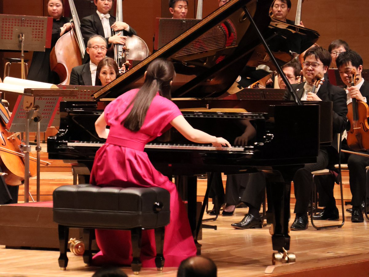 NHKSO_Tokyo's tweet photo. 【Ｎ響 本日の #アンコール】
第2056回 定期公演 Bプログラム 2日目
2026年1月30日(金)
サントリーホール
#N響 #nhkso #KanonMatsuda

シチェドリン／ユモレスク
 
ピアノ：#松田華音
 
[Today's Encore]
No. 2056 Subscription (Program B)
Friday, January 30, 2026
Suntory Hall

Shchedrin / Humoresque

Piano: Kanon Matsuda