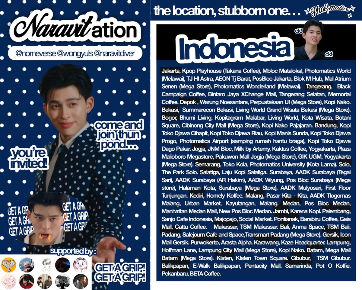 ˗ˏˋ ꒰ ✉︎ ꒱ ˎˊ˗ NARAVITATION

Pond Naravit Birthday Photobooth Event by ncusnya permpoon
<a href="/norneverse/">nolly</a> <a href="/wongyuls/">fir</a> <a href="/naravitdiver/">Firrr</a>

avail at <a href="/photomaticsid/">Si paling narsis</a>
𓆩❤︎𓆪 on 1 - 7 February 2026

don't forget to tag us and use hashtag #NARAVITATION if you use this frame, stubborn one ⋆˙⟡