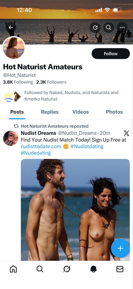 Another uneducated idiot trying to sexualise naturism.