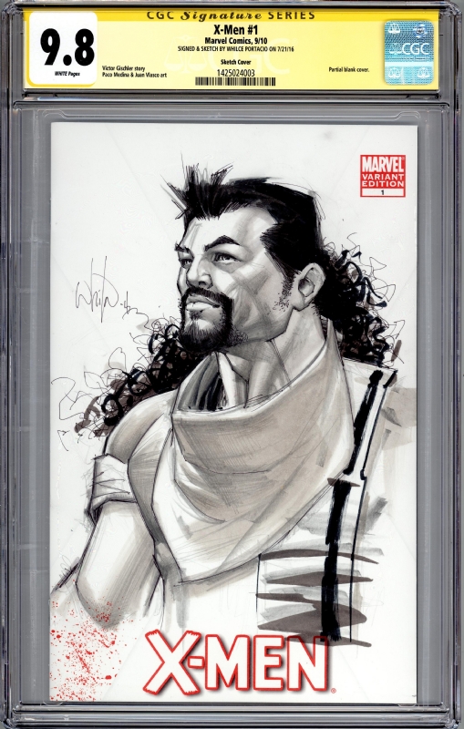 Featured Slab of the Day uploaded by Greengiant, a MySlabbedComics member since 2024!

Bishop Sketch Cover by Whilce Portacio <a href="/CGCComics/">CGC Comics</a>  9.8

What's in your collection?

#FSOTD- bit.ly/3LSYnFr