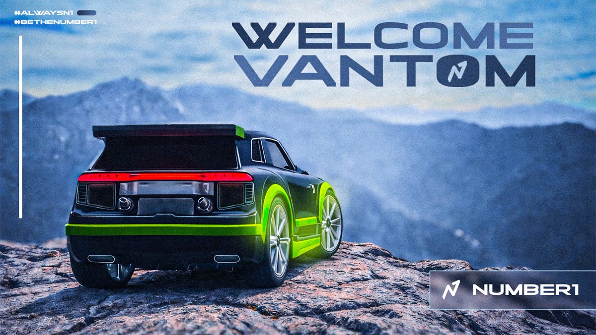 Number1Esports's tweet photo. We are so happy to introduce our new rocket league player VANTOM as new freestyler in the team ππ₯
#AlwaysN1 #BeTheNumber1 https://t.co/IvPcU77FoN