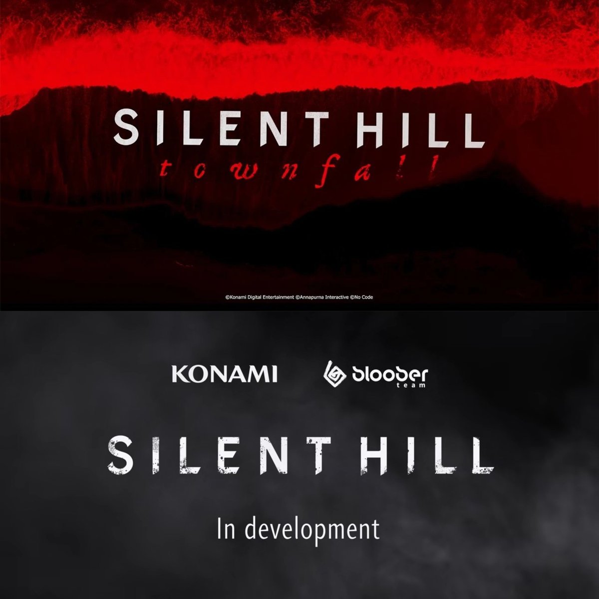 Seriously can't wait to hear more about these two Silent Hill games in development😭
