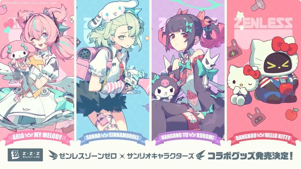 Zenless Zone Zero AOD X Sanrio

#ZenlessZoneZero #ゼンゼロ #HelloKitty