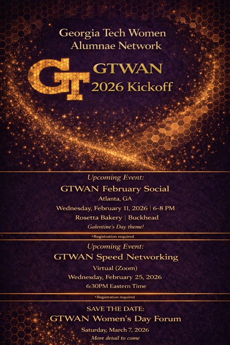Georgia Tech Women Alumnae Network (GTWAN) tweet media