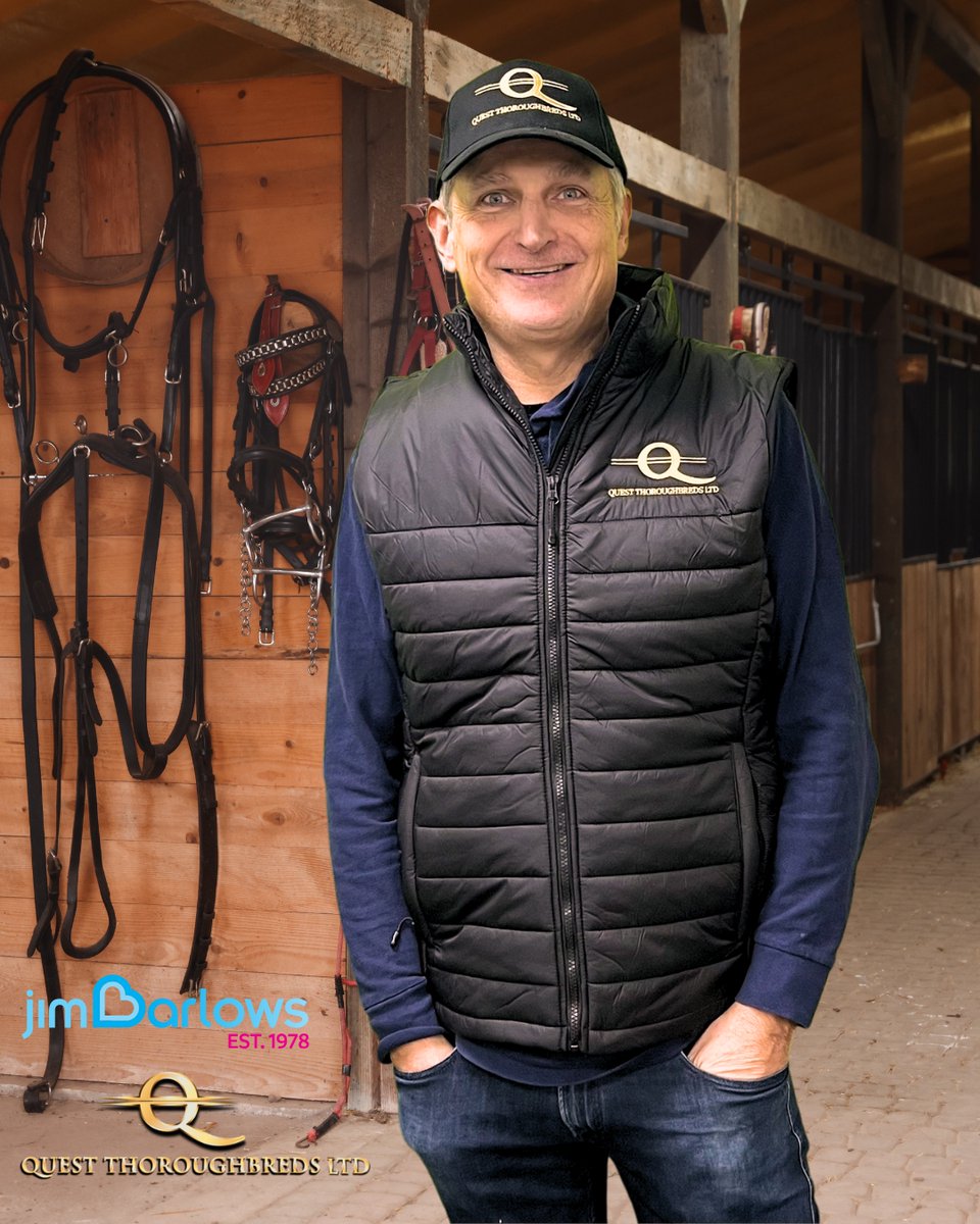 JimBarlows's tweet photo. We were really pleased to win and produce this order for @QThoroughbreds and @jhchevaux , providing premium promotional wear which we are told, pretty much sold out on their recent open day!

#workwear #brandedworkwear https://t.co/WKsf58oQY5