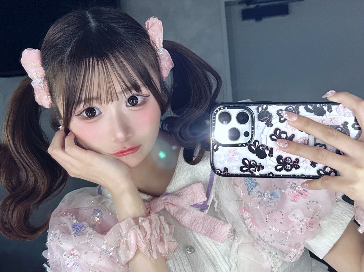 きゅるきゅる微炭酸ちゅいんかわいかった❔👶🏻🩷 #PixelRibbon