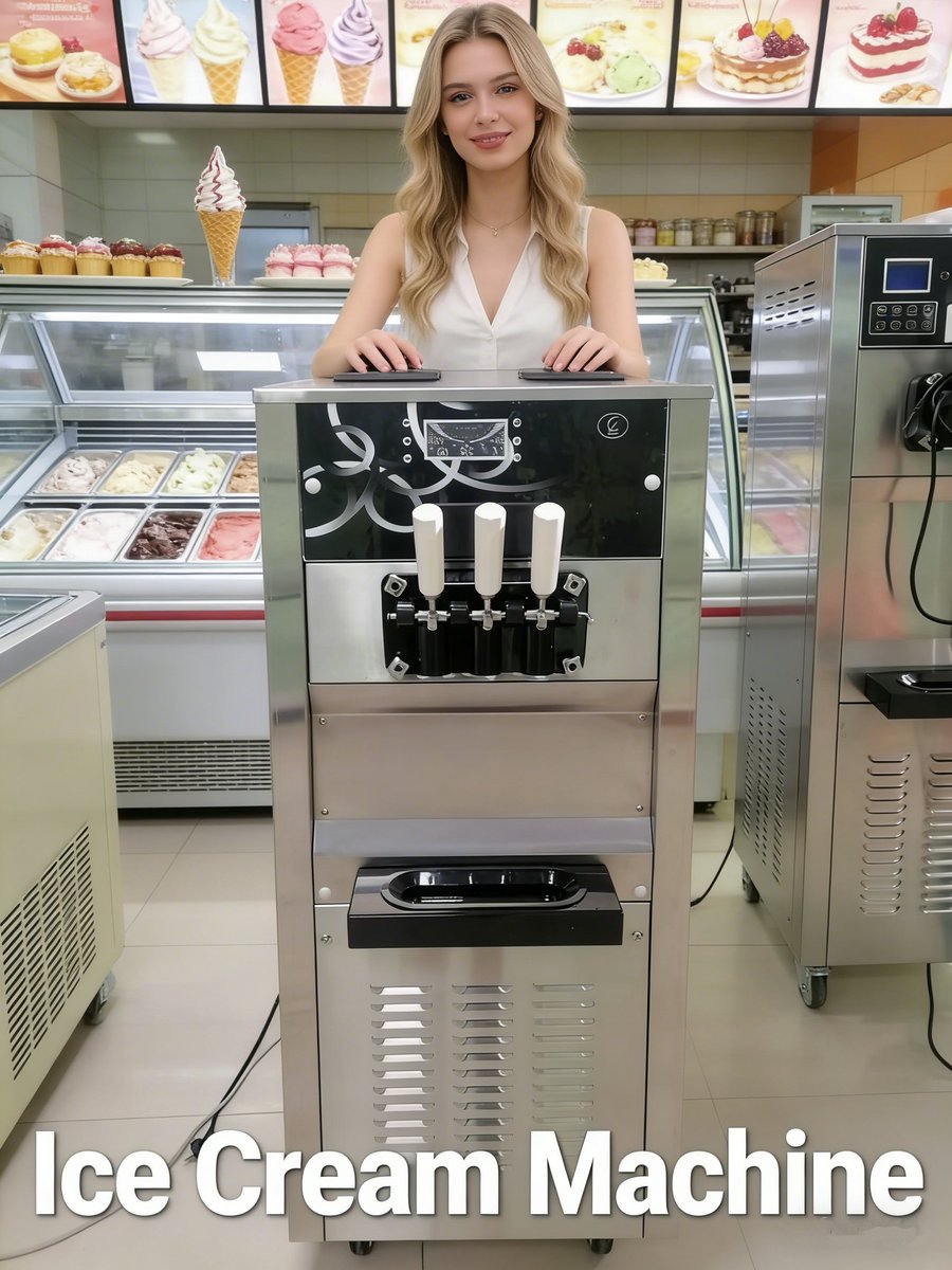 zsqingyo's tweet photo. 💥【Commercial Ice Cream Equipment King!】Dual-Function Ice Cream Machine for Every Business✨#counterfloorstandingicecreammachine #Embracocompressionicecreammachine #variablefrequencystirring #commercialicecreammachine #milkteashopicecreamequipment #foodtruckicecreammachine https://t.co/HXz5RiDyNY