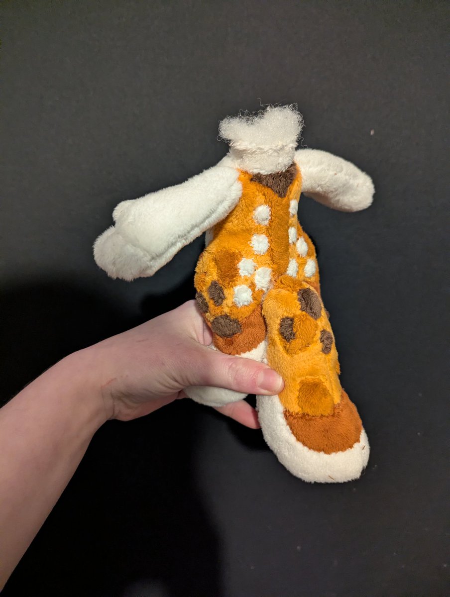 He's still in the wip stages but Im working on a little plush adoptable / OC. Possibly to be in the art auction at scotia