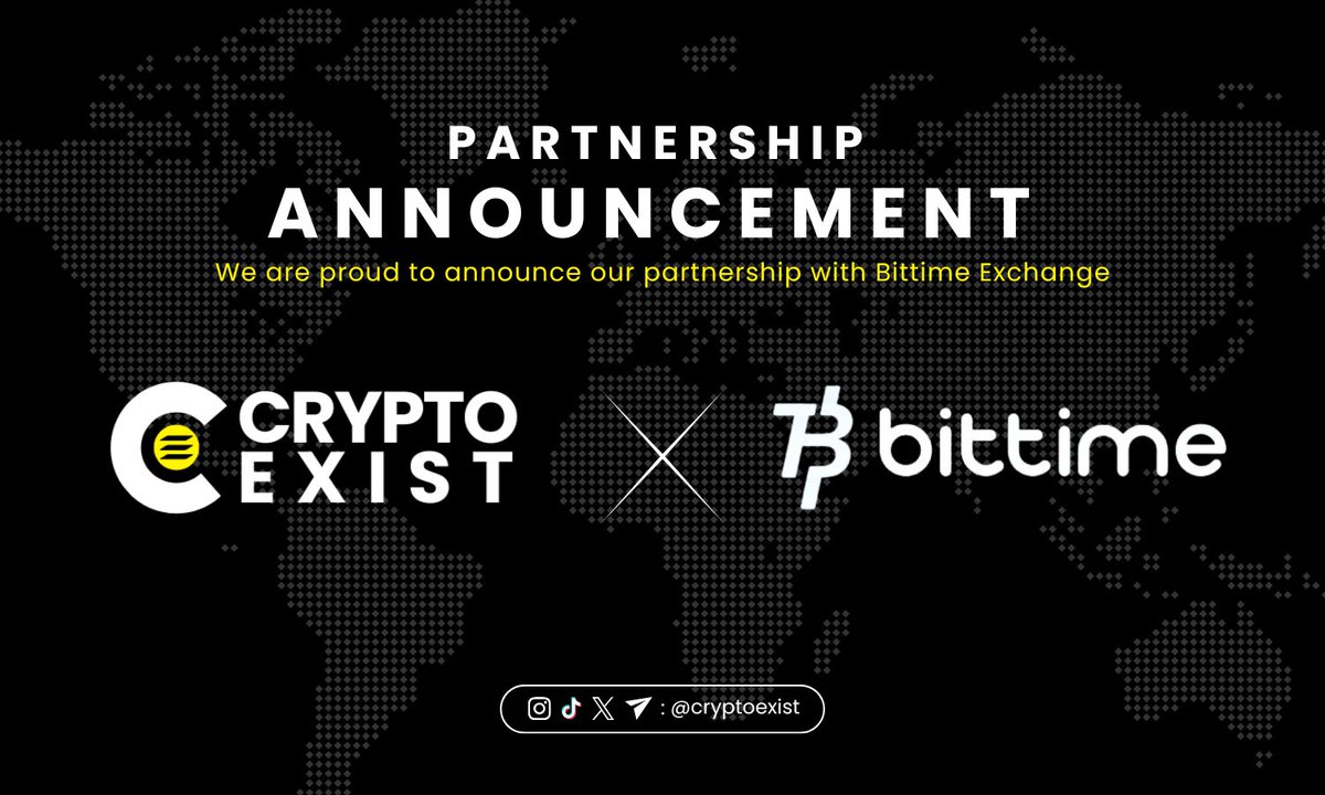 cryptoexist's tweet image. Partnership Announcement

Crypto Exist mengumumkan kerja sama strategis bersama @bittimexchange Bittime Exchange.

Kolaborasi ini bertujuan untuk edukasi serta mendorong pertumbuhan ekosistem kripto di Indonesia.

Registrasi Bittime disini : bittime.com/register?invit…