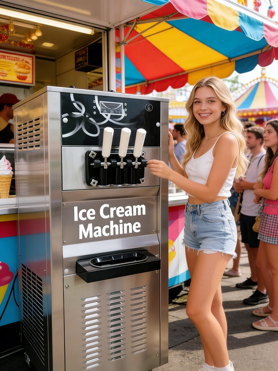 ljngl289216's tweet photo. 💥【Commercial Ice Cream Equipment King!】Dual-Function Ice Cream Machine for Every Business✨#counterfloorstandingicecreammachine #Embracocompressionicecreammachine #variablefrequencystirring #commercialicecreammachine #milkteashopicecreamequipment #foodtruckicecreammachine https://t.co/eNjJ9Y5bse