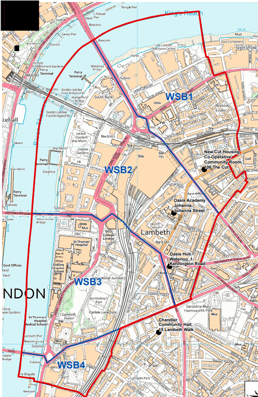 LambethMPS's tweet photo. 🚨 Dispersal Area – Waterloo &amp; Southbank 🚨

A dispersal area has been authorised this weekend by Insp Darren Watson to tackle ongoing vehicle‑related ASB affecting residents across the Southbank.
https://t.co/idkkwNj78X https://t.co/EcizVvK8hI