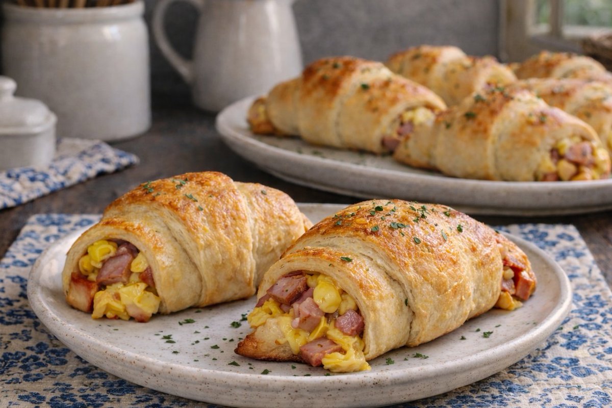 Mornings are wild over here! This super simple ham &amp; egg stuffed crescent roll-up recipe is fast, filling, and totally kid-approved. Perfect for busy school mornings when you need real food on the table—fast. 

🧿 amamascorneroftheworld.com/2012/12/super-…

 #easyrecipe #busymoms #breakfastidea