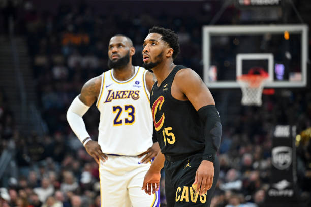 Here's what the Cavs could look like next year if they sign LeBron (I like it):

Craig Porter Jr.
Donovan Mitchell
Jaylon Tyson
LeBron James
Evan Mobley

Sam Merrill
Nae'Qwan Tomlin 
+ depth pieces derived from trading:
Garland, Allen, Hunter, &amp; Strus.

An East contender.