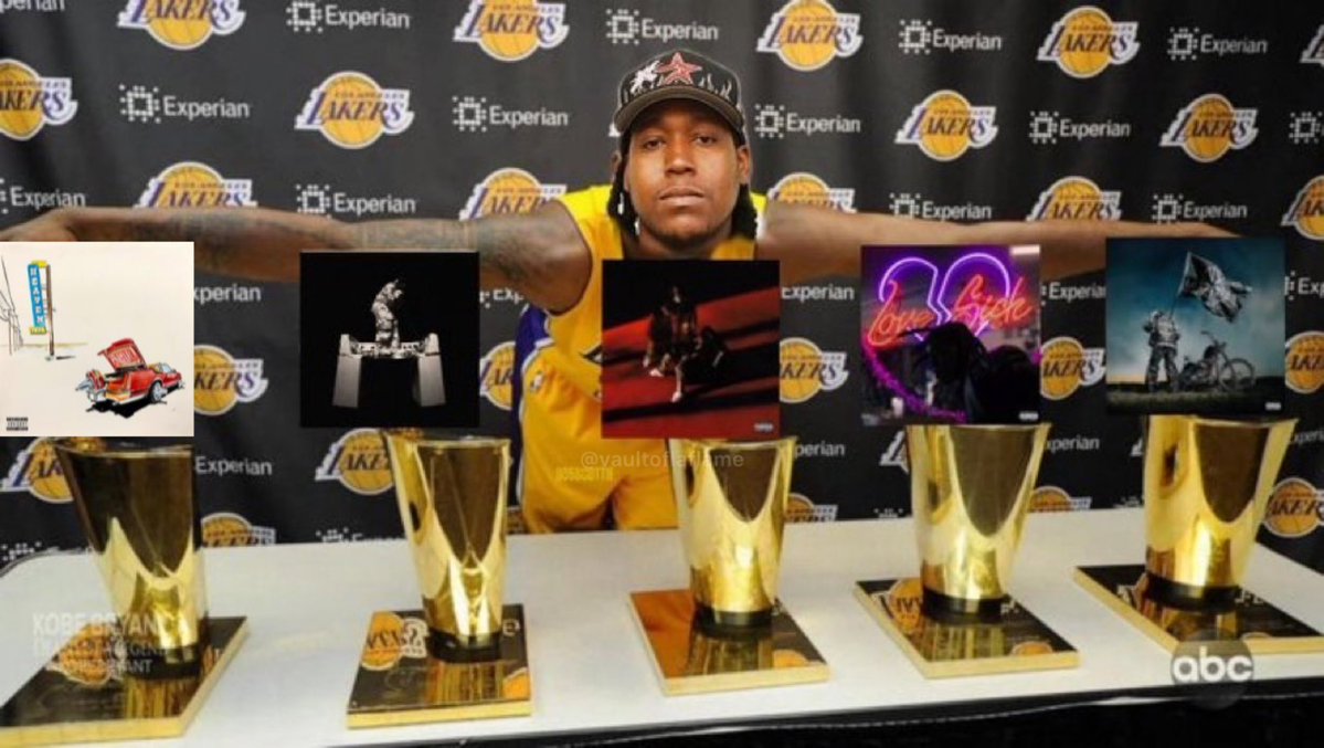 Don Toliver really went 5/5 in albums