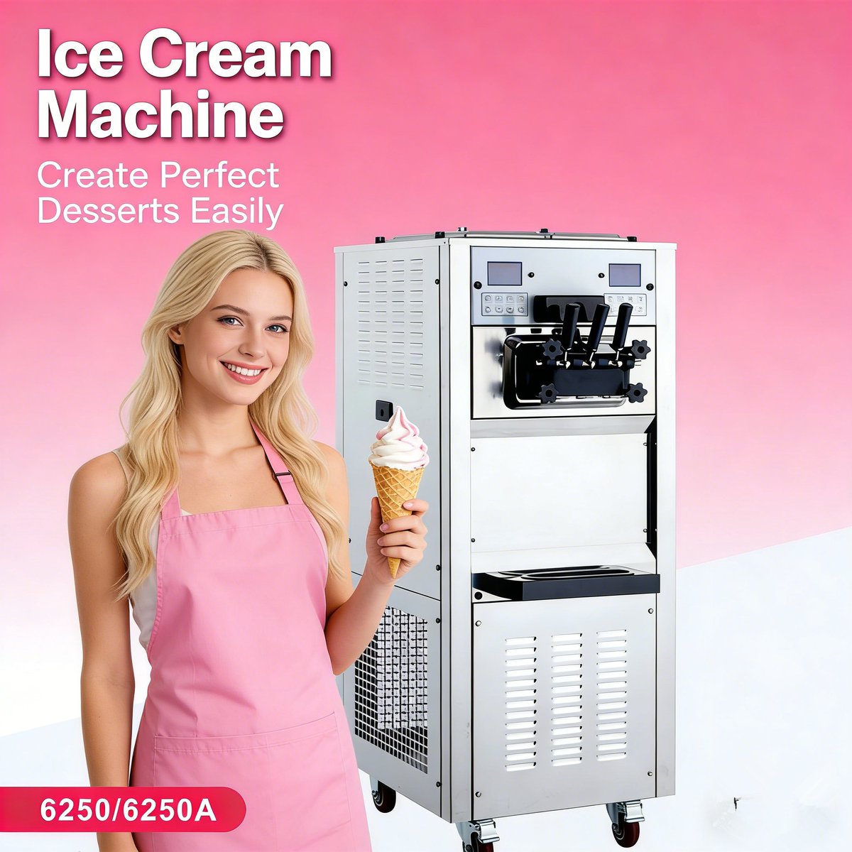QingyoZ77471's tweet photo. 💥【Commercial Ice Cream Equipment King!】Dual-Function Ice Cream Machine for Every Business✨#counterfloorstandingicecreammachine #Embracocompressionicecreammachine #variablefrequencystirring #commercialicecreammachine #milkteashopicecreamequipment #foodtruckicecreammachine https://t.co/8yV8B4Q2Iq