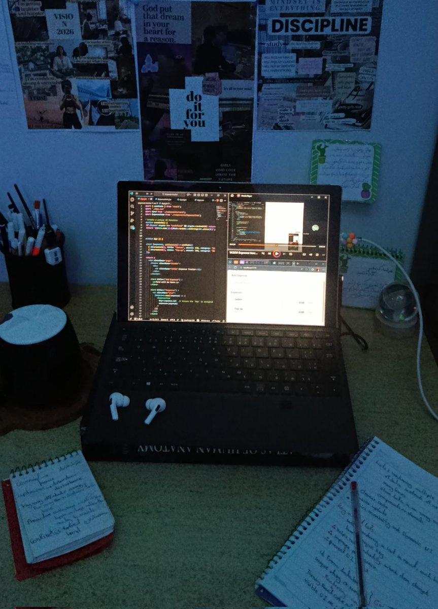GhazalehAzimi's tweet photo. Progress is slow sometimes, understanding takes longer than I expect, but I keep showing up and I don’t quit.” 💻📚🌙

FRI 30 Jan🏹

#Consistency #NeverGiveUp #CodingJourney #LearningInProgress 
 #Growth
#CTI https://t.co/yYaDUGT3tW