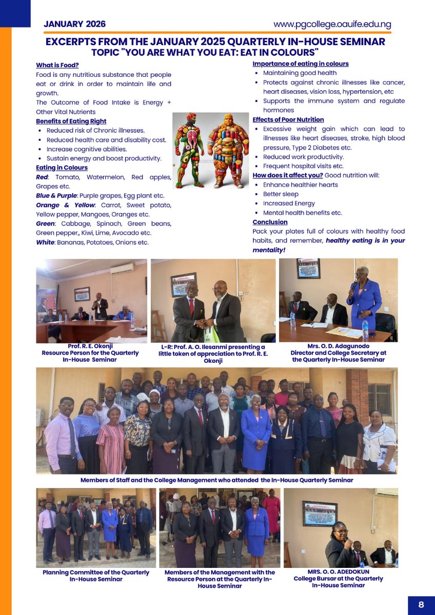 It is available also on Facebook. Please like, comment, and share on various platforms. We look forward to comments, feedback, and suggestions. Thank you! 
The Provost.
