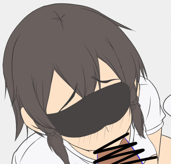 今日もマータリと線画調整して主線取りしてましたですです〆(*‾з‾)b 