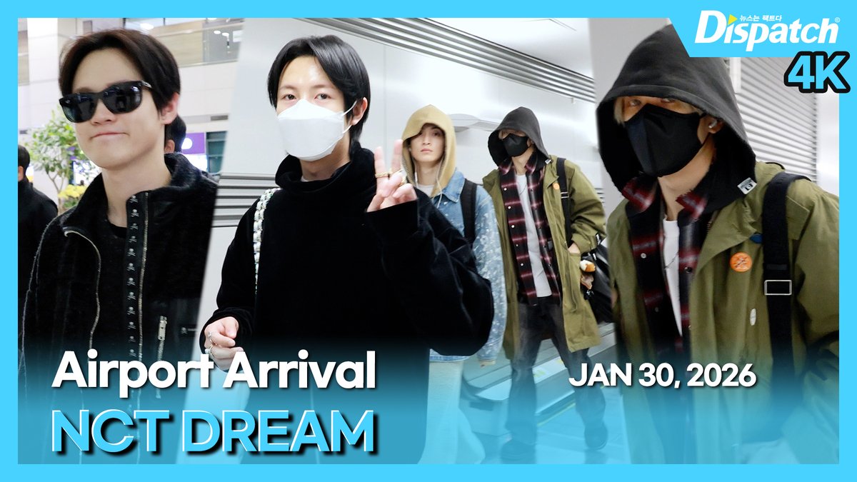 Dicon_korea's tweet image. [🎥] 'NCT DREAM(엔시티 드림)' 인천국제공항 입국

youtu.be/ERZTLTWsN7Q

#NCTDREAM #NCT드림 #엔시티드림 #마크 #런쥔 #제노 #해찬 #재민 #지성 #천러 #MARK #RENJUN #JENO #HAECHAN #JAEMIN #CHENLE #JISUNG #공항패션 #공항 #입국 #airport #arrival #DIPE #디스패치 #dispatch
