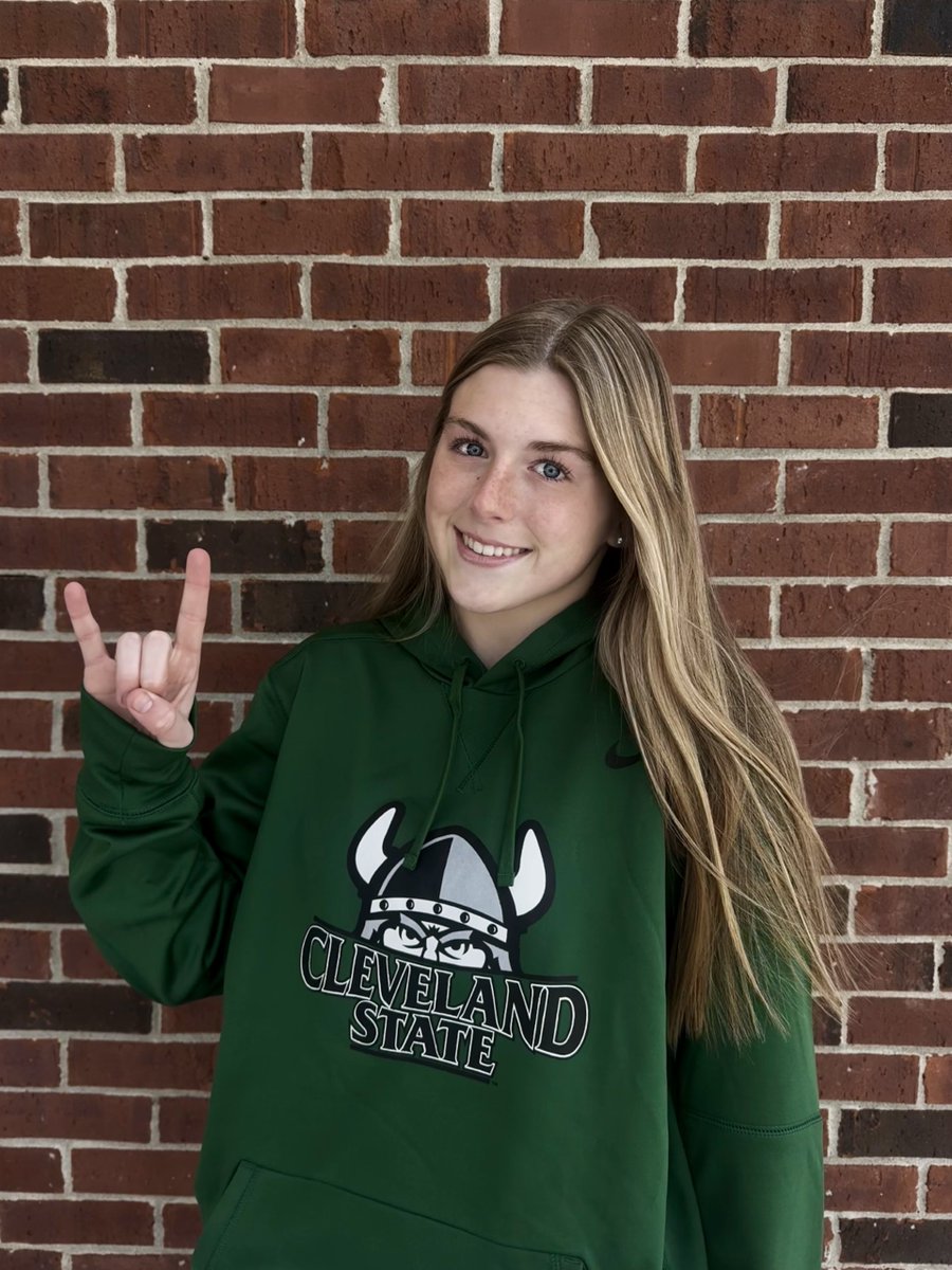 BlairHartman10's tweet photo. I am excited to announce my verbal commitment to play D1 soccer &amp; continue my academic career at Cleveland State University!! Thanks to my parents, coaches, &amp; teammates for their support.  Thanks to Coach Sappington &amp; Haecker for this opportunity!💚@CSU_WomenSoccer @ImYouthSoccer https://t.co/J6KWa0AiiP