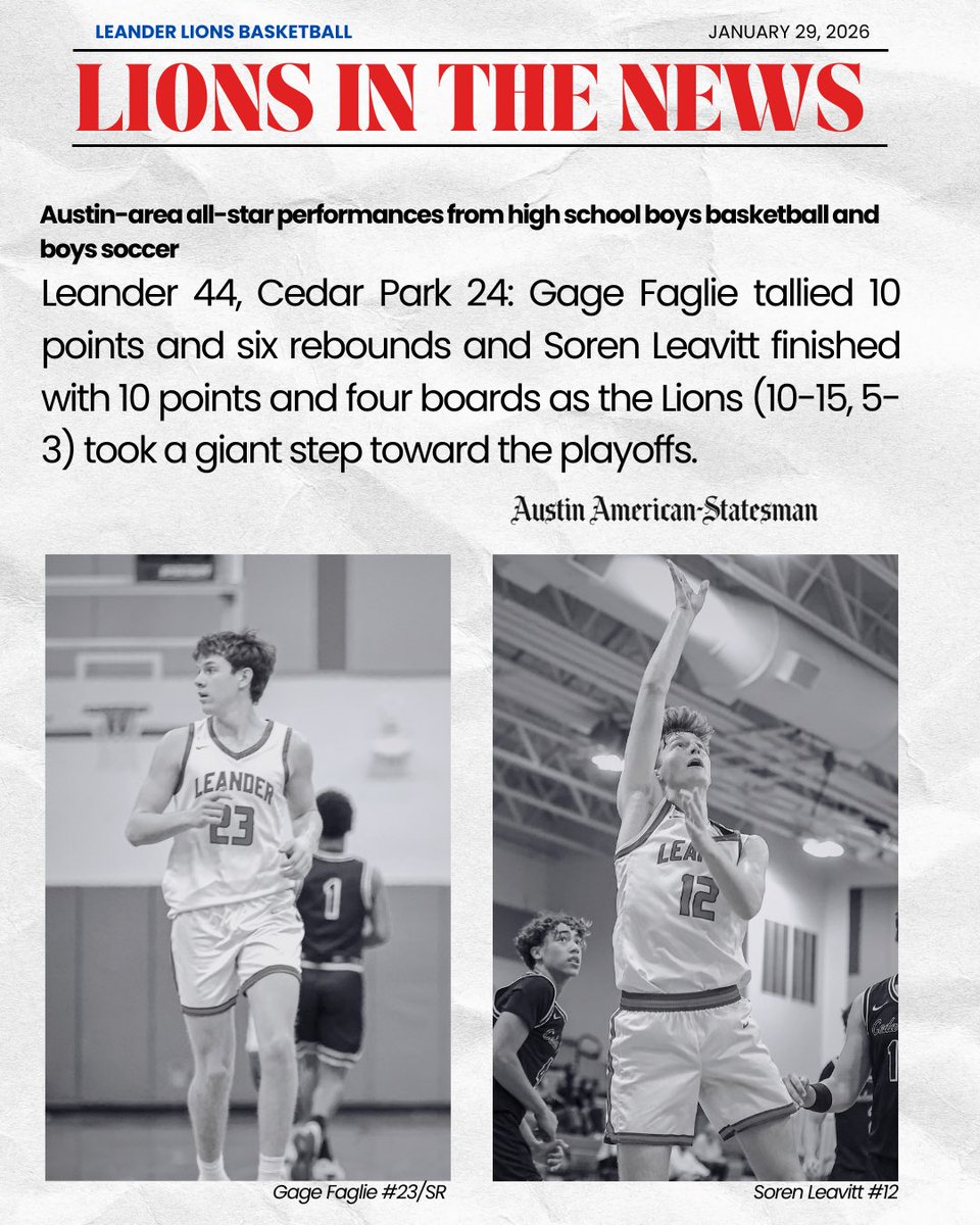 Lion Basketball tweet media