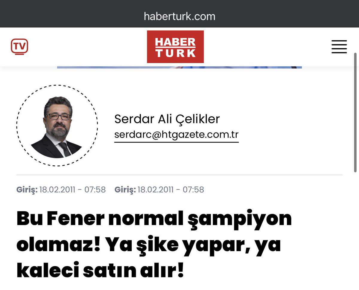 Fenerbahçeli taraftarlar, takımı sabote ettiğini düşündükleri Serdar Ali Çelikler’i boykot kampanyası başlattı.