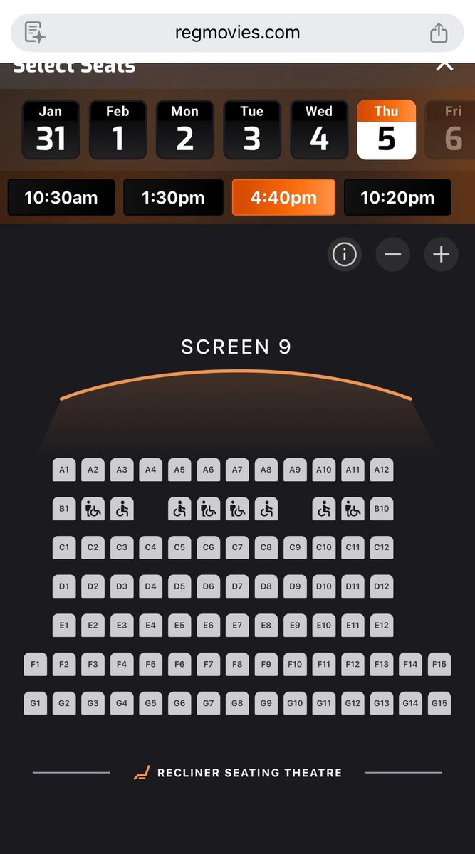 Had to check for myself. The Regal in Time Square has sold 0 tickets for Melania’s movie 😂🤣😂🤣😂
I scrolled through every available date &amp; showing and found a grand total of 5 tickets sold ☠️