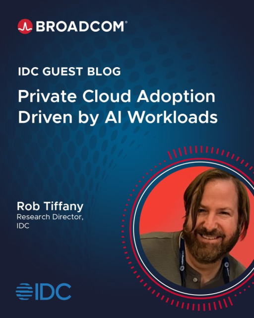 robinheijmans's tweet photo. Private Cloud Adoption Predictions Driven by AI Workloads - Broadcom News and Stories https://t.co/1awozzMTws https://t.co/83DIUIVacy