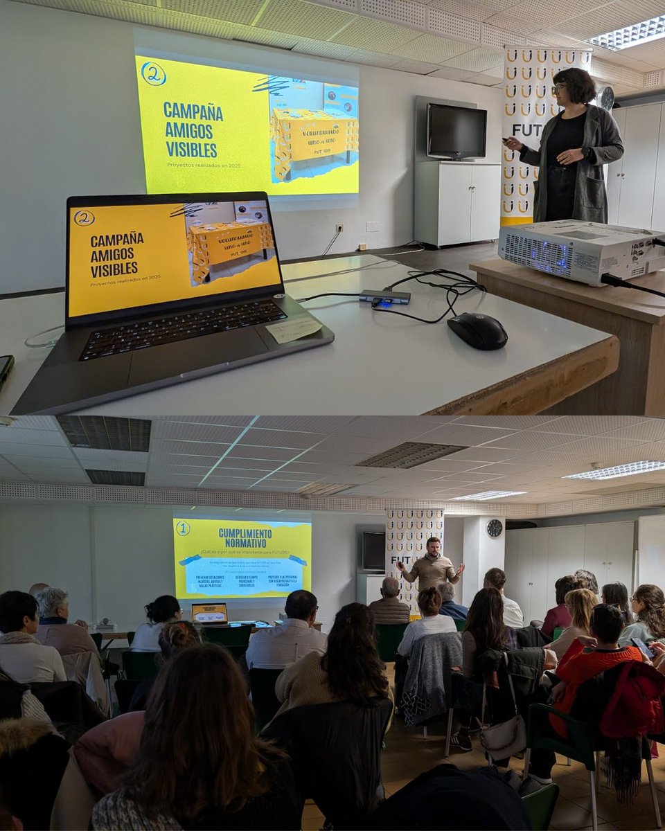 📍 Ayer celebramos en Valladolid la X Jornada de Comunicación Interna de #FUTUDÍS. Compartimos resultados de 2025 y afrontamos 2026 con nuevos proyectos, retos e ilusión, junto a profesionales, patronato, personas apoyadas y voluntariado. 💙