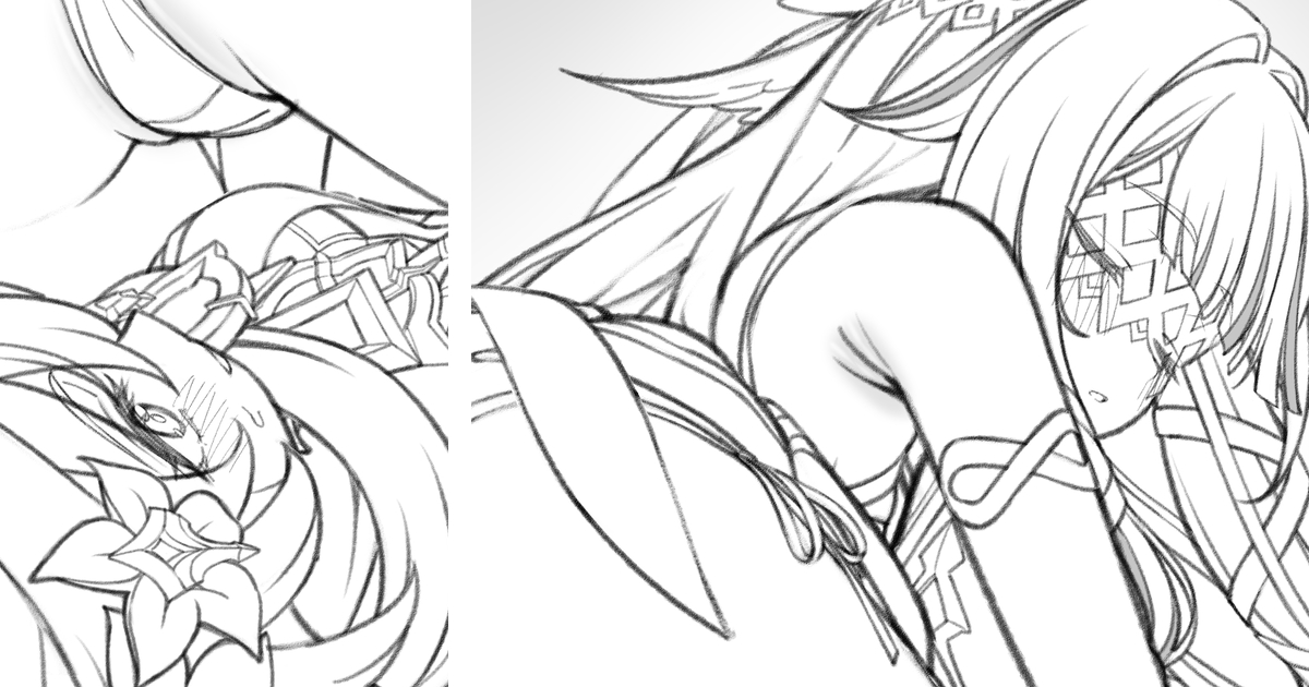 FANBOXやその他支援サイトの550プランにてコロンビーナ のイラストラフと差分を投稿しました。
(ラフ先行公開)コロンビーナの"万古の潮汐"を直に感じさせてもらう蛍|立つ屋(Tatsuya)|pixivFANBOX https://t.co/Q8brGCg30t 