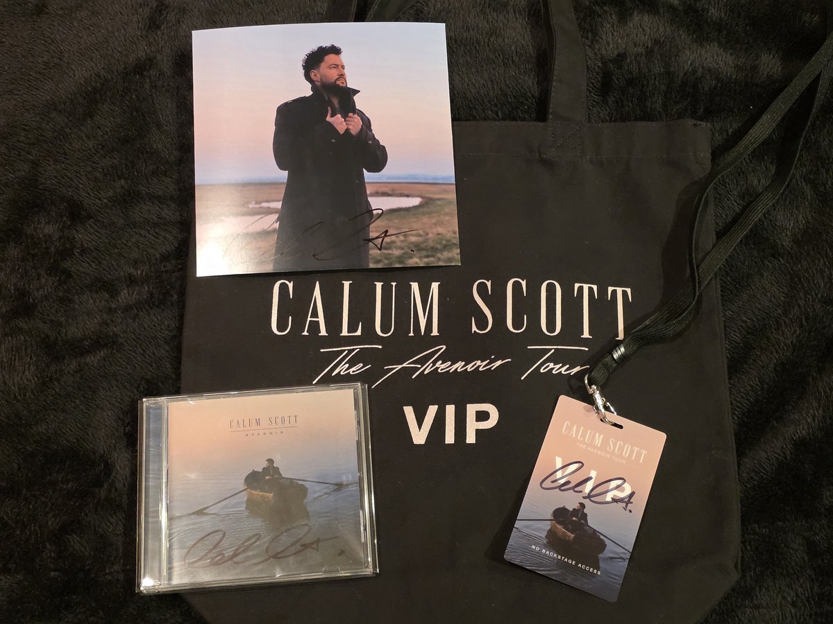 カラムスコットVIPグッズのサイン入りパスとトートバッグ CD購入で特典