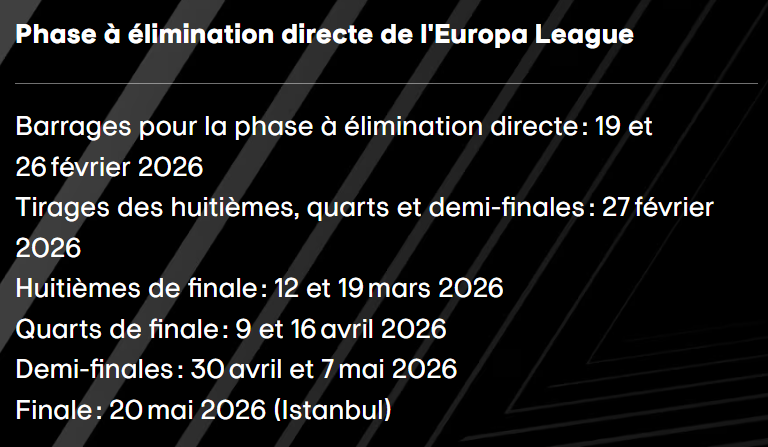 🔴⚪ Ce sera <a href="/crvenazvezdafk/">FK Crvena zvezda</a> pour le <a href="/losclive/">LOSC</a> en barrage de l'<a href="/EuropaLeague/">UEFA Europa League</a> ! Une qualification pourrait nous mener face à <a href="/OL/">Olympique Lyonnais</a> ou <a href="/AVFCOfficial/">Aston Villa</a> en huitième 🔥

En attendant, plongez dans notre avant-match contre <a href="/scfreiburg/">SC Freiburg</a> ici 🎥👇
➡️ youtube.com/live/LtLWy2AMf…